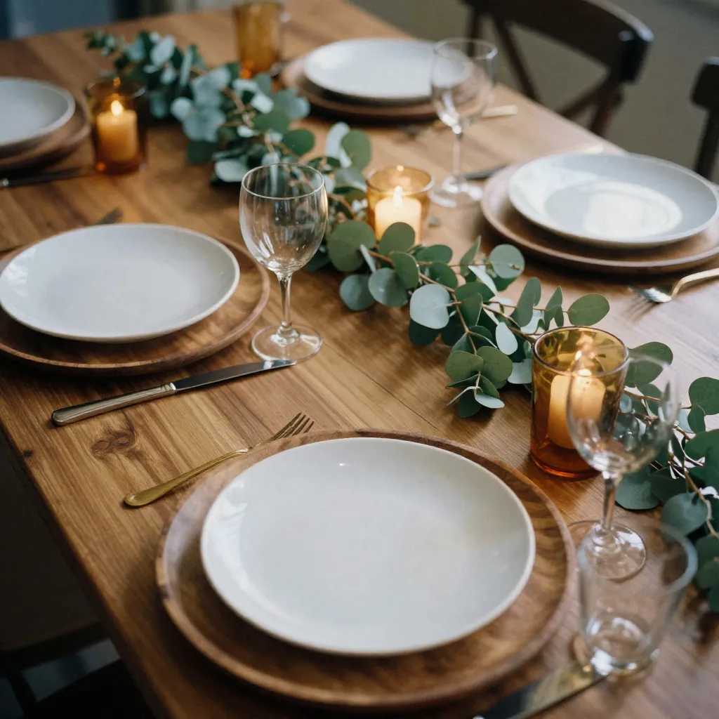 Event day table setting
