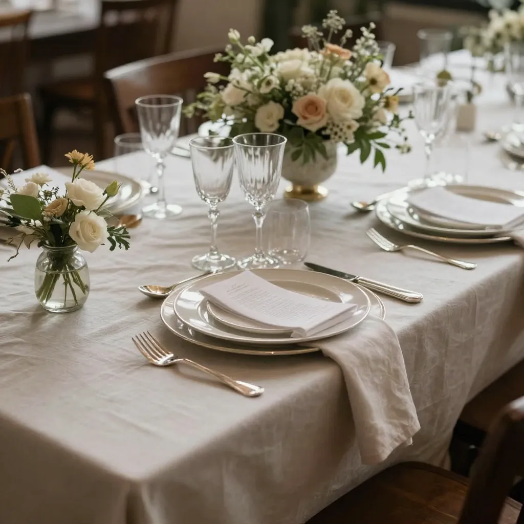 Design philosophy in table setting